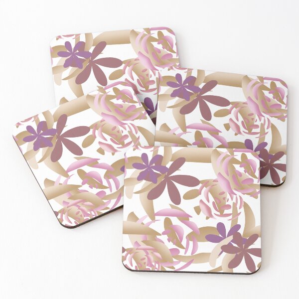 Item preview, Entangled Cream and White Rose pattern  designed and sold by Artistestella.