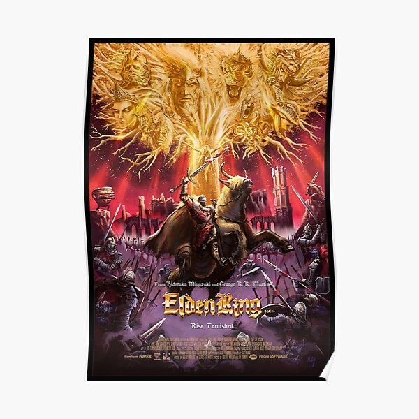 Elden Ring Film Fun Art Poster