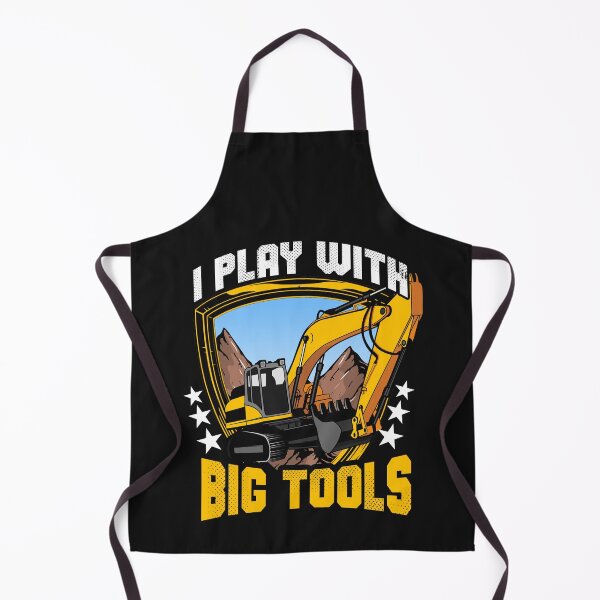 Item preview, Excavator I Play With Big Tools designed and sold by woormle.