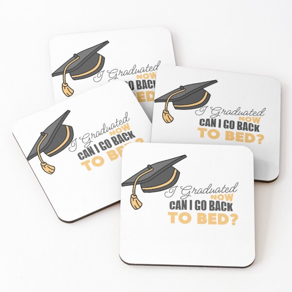 Item preview, I Graduated! Can I go back to bed now? Essential T-Shirt designed and sold by Artezia.