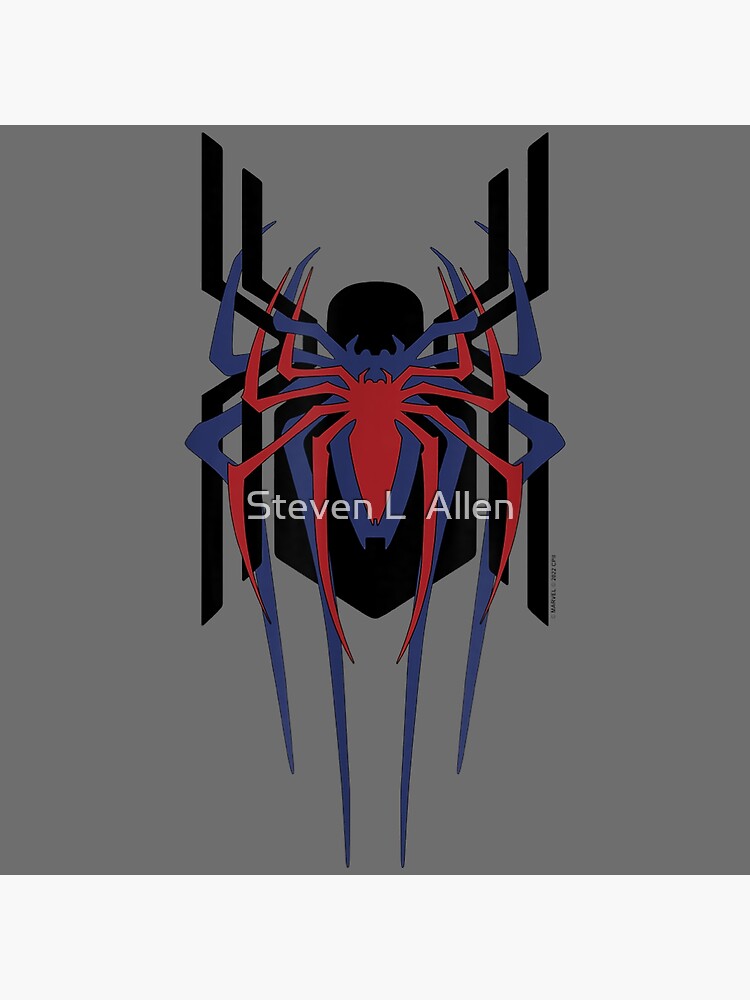 Discover Spider Logo Stacked Premium Matte Vertical Poster