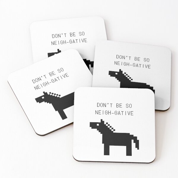 Item preview, Don't Be So Neigh-Gative designed and sold by heavyweights.