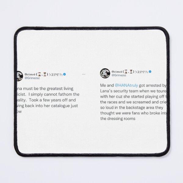 Item preview, grimes lana tweet designed and sold by yoloswagnicole.