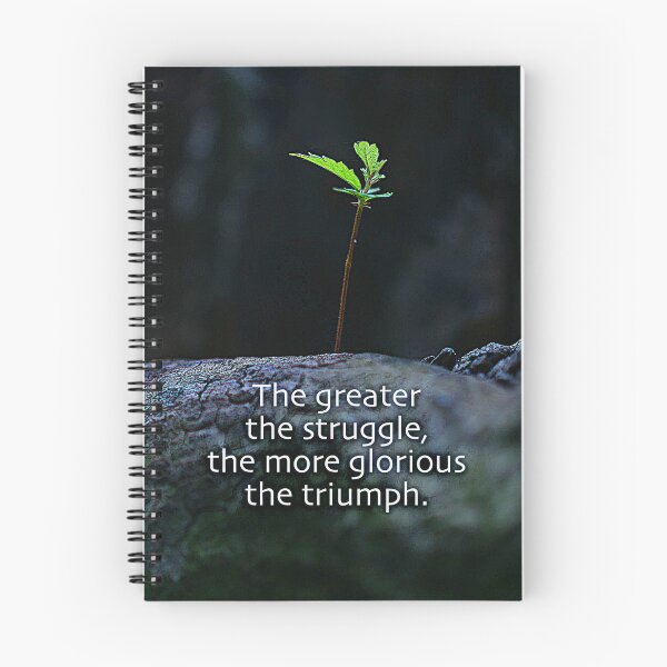 Item preview, The Greater The Struggle designed and sold by Emilyromrell.