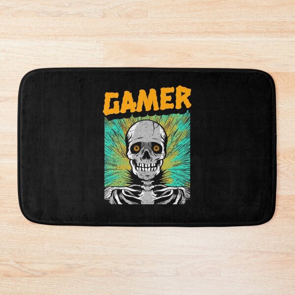 Item preview, Gamer with Horror Comic Skull designed and sold by PRIVARSHU.