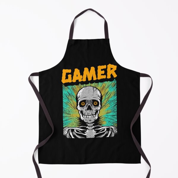 Item preview, Gamer with Horror Comic Skull designed and sold by PRIVARSHU.
