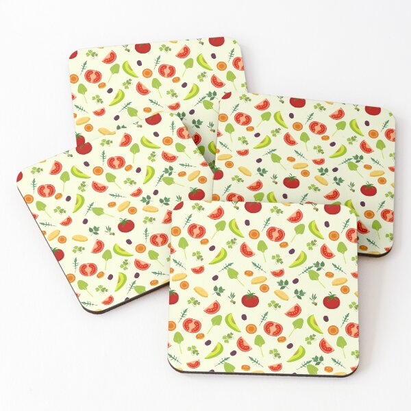 Item preview, Colorful Vegetable Retro Style Pattern designed and sold by risingrocket.