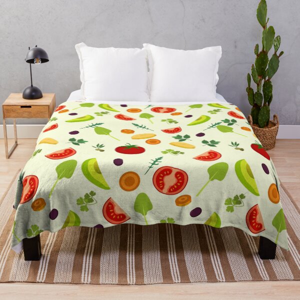Item preview, Colorful Vegetable Retro Style Pattern designed and sold by risingrocket.