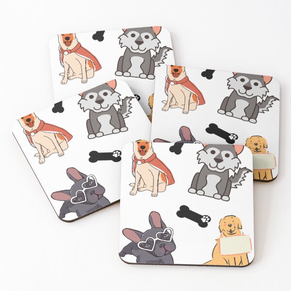 Item preview, German Shepherd, Golden Retrievers, Bull Dogs, Bernese Dogs Sticker Packs designed and sold by chetan786.