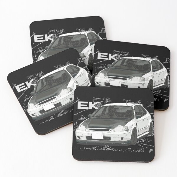 Item preview, Initial D Anime Classic JDM Spoon EK Hatch designed and sold by cowtownCOWBOY.