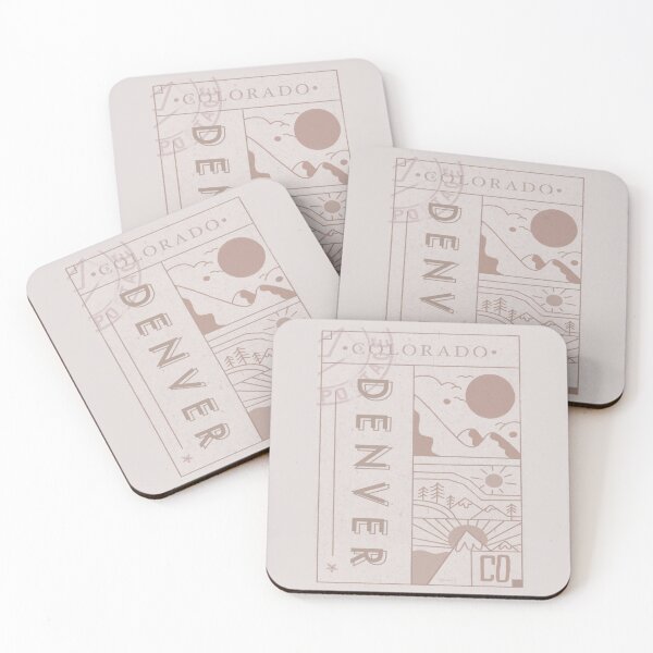 Item preview, Denver Colorado Stamp designed and sold by Sydie Studio.