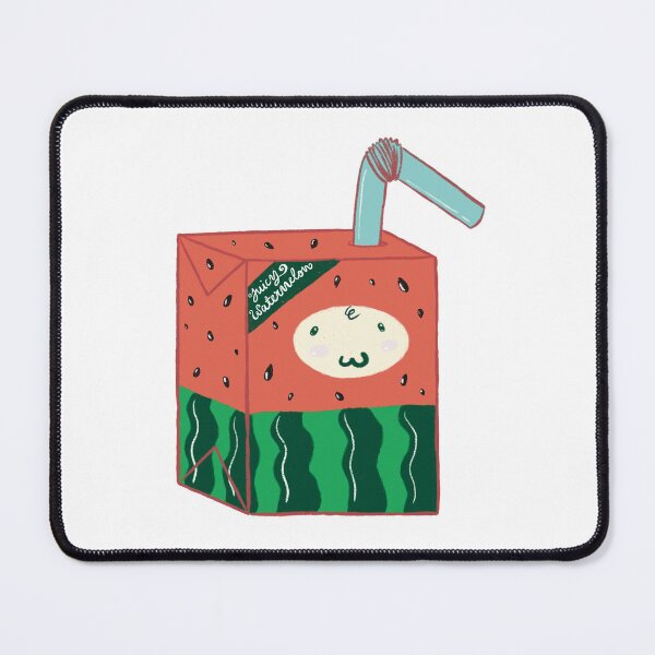 Item preview, Watermelon juice box with straw designed and sold by Whimsical Wenli.