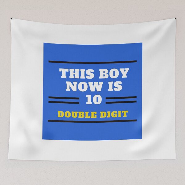 Item preview, This Boy Is Now 10 Double Digits designed and sold by formylovelydog.