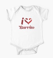 Ich liebe Burrito Baby Body Kurzarm