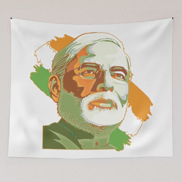 Item preview, Narendra Modi India Prime Minister Namo BJP Supporter designed and sold by alltheprints.