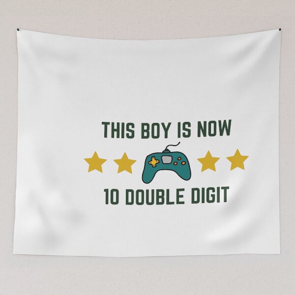 Item preview, This Boy Is Now 10 Double Digits designed and sold by formylovelydog.