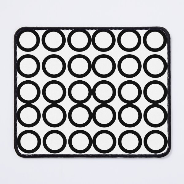 Item preview, Black And White Geometric Circles designed and sold by Nisha Prabhu.