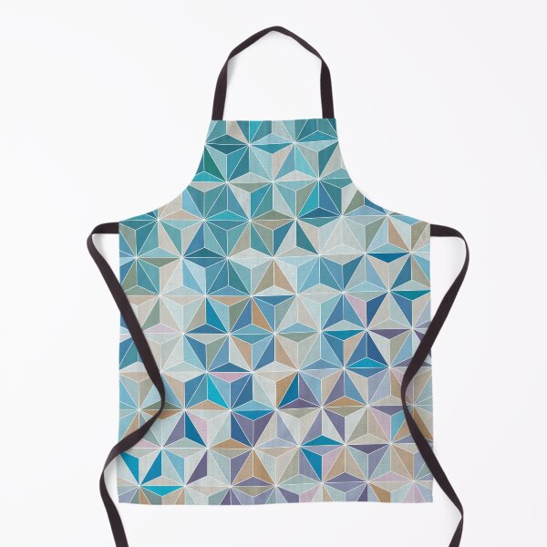 Item preview, Geometric star cubes blue designed and sold by creativemonsoon.