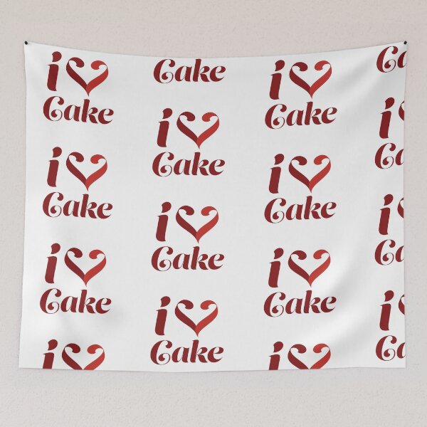 Item preview, I Love cake designed and sold by Gregg Brinkerhoff.