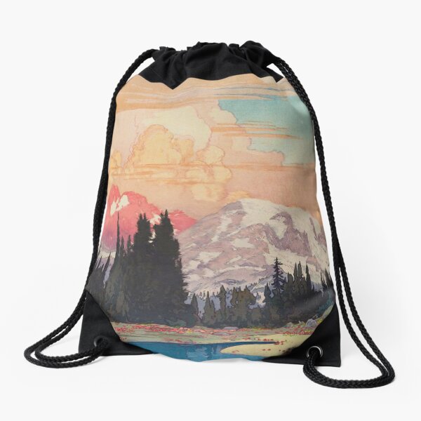 Storms over Keiisino Drawstring Bag