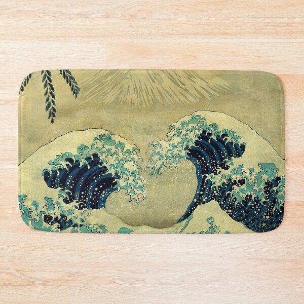 Item preview, The Great Blue Embrace at Yama - Nature Landscape designed and sold by Kijiermono.