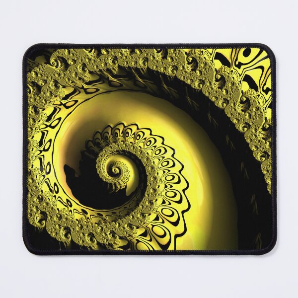 Item preview, Glowing Yellow Spiral designed and sold by Elisabeth Lucas.