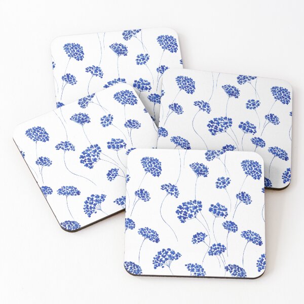 Item preview, Blue Twigs With Small Flowers  designed and sold by IrinaIkar.