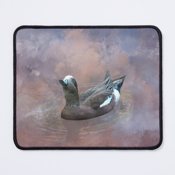 Item preview, Swimming American Wigeon One designed and sold by Elisabeth Lucas.