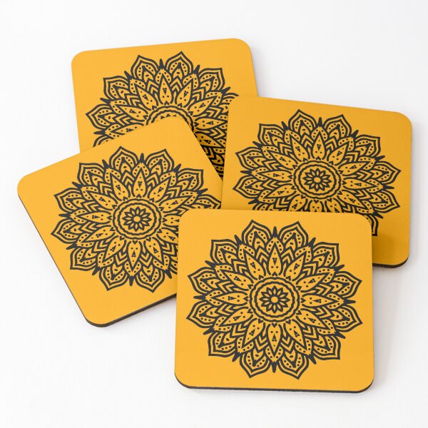 Item preview, Mandala black color art designed and sold by artdragongift 15.