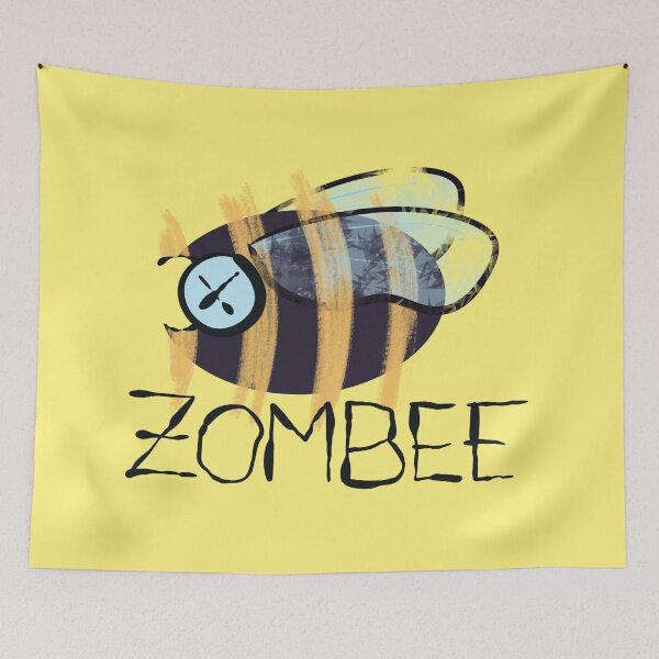 Item preview, Zombee - Zombie Bee wings stripes dead designed and sold by marie-inks.