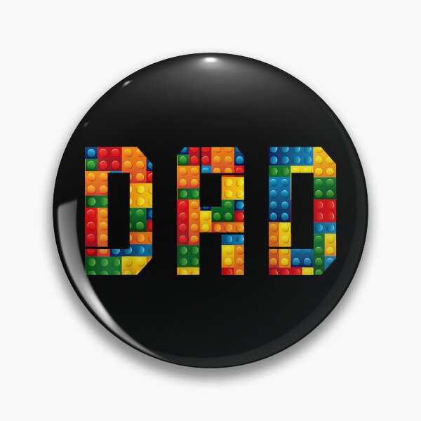 Item preview, Dad Brick Builder Funny Blocks Master Builder designed and sold by Ashlynn Legros.