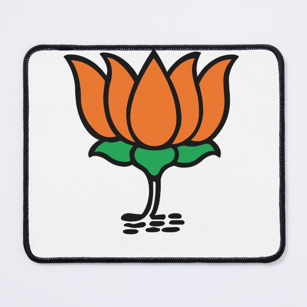 Item preview, BJP Lotus Design Narendra Modi India BJP Supporter designed and sold by alltheprints.