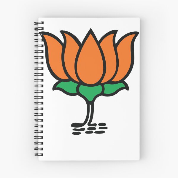 Item preview, BJP Lotus Design Narendra Modi India BJP Supporter designed and sold by alltheprints.