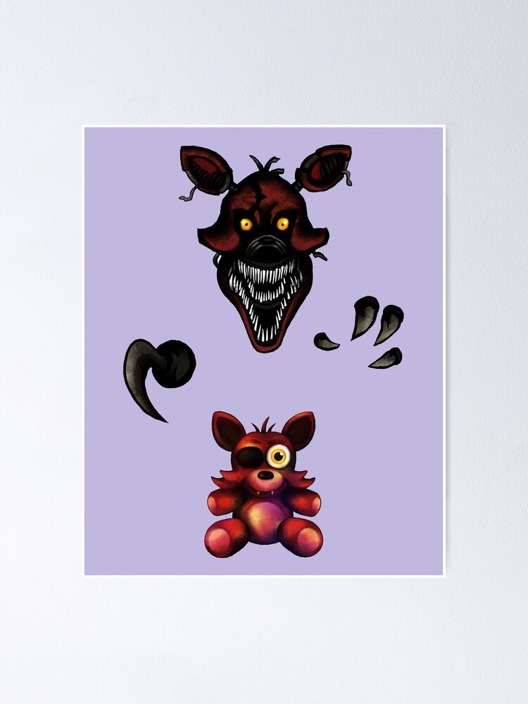 Five Nights at Freddy's - FNAF 4 - Nightmare Freddy - Was It Me? -  Nightmare Foxy - Posters and Art Prints