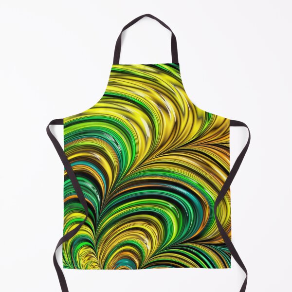 Item preview, Green Fractal Tornadoes designed and sold by Elisabeth Lucas.