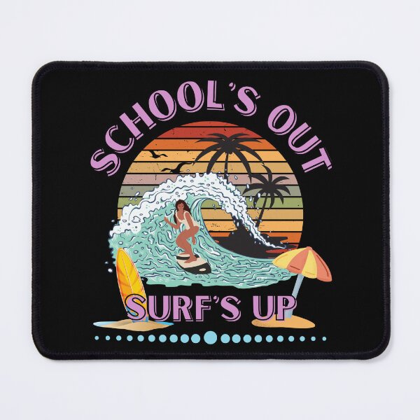 Item preview, School's out Surf's up. Beach surf design for women by dsrdirect designed and sold by dsrdirect.