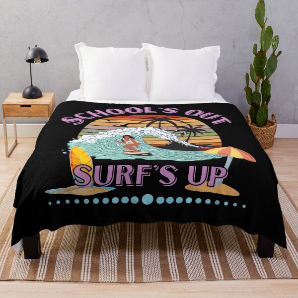 Item preview, School's out Surf's up. Beach surf design for women by dsrdirect designed and sold by dsrdirect.