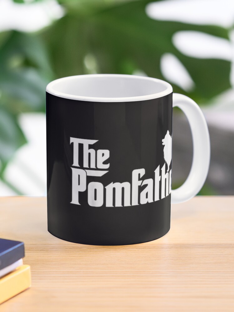 Funny Pomeranian Father Dad The Pom Father Dog Lover