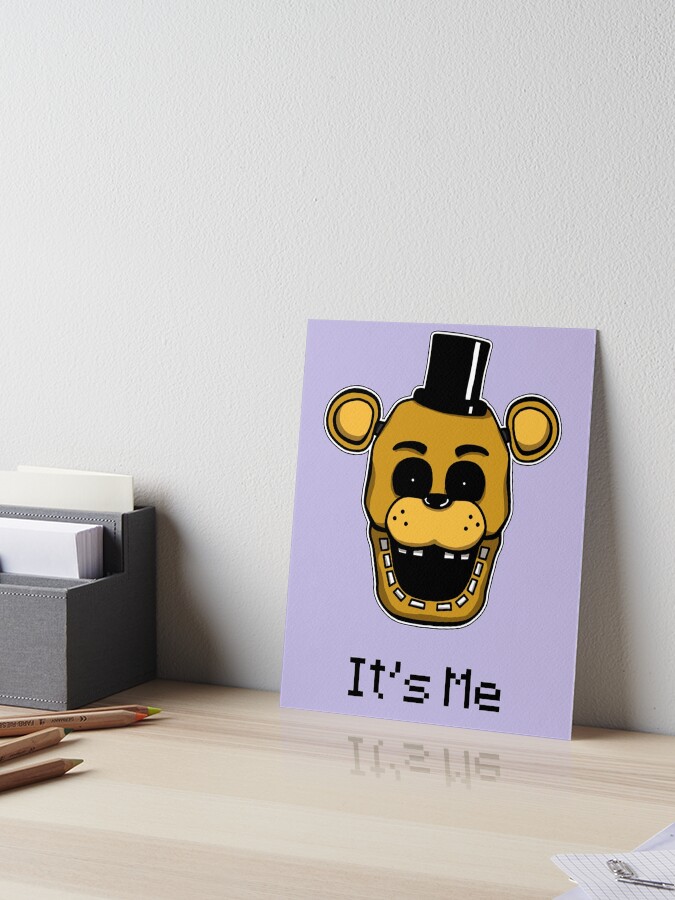 Freddy fnaf vintage art | Sticker