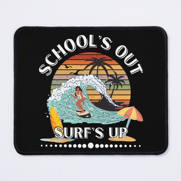 Item preview, School's out Surf's up. Beach surf design for women by dsrdirect designed and sold by dsrdirect.