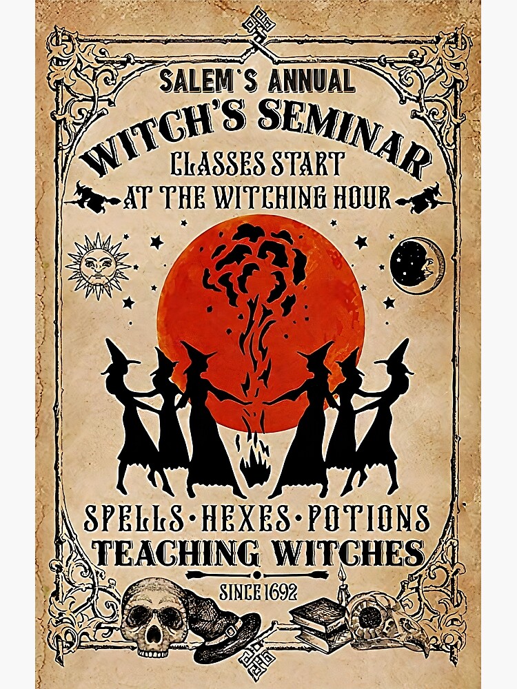 Sorcier Witch Posters for Sale