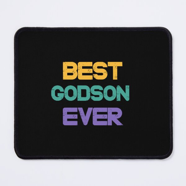 Item preview, Distressed Best Godson Ever Retro Vintage Matching Family design designed and sold by Merchking1.