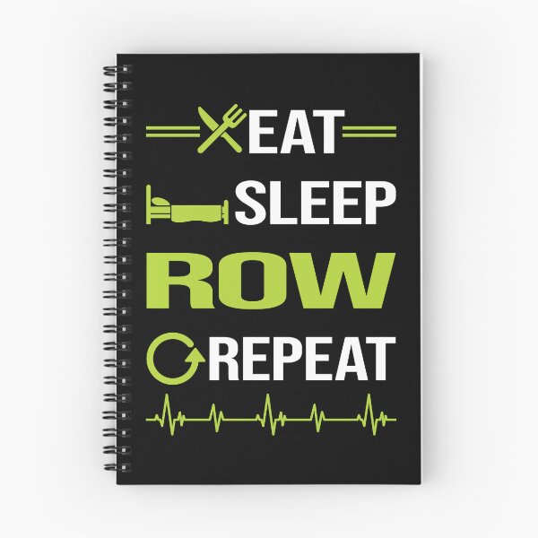 Artikelvorschau, Lustig Eat Sleep Repeat Rowing Row Rower entworfen und verkauft von HappyTshirt1239.