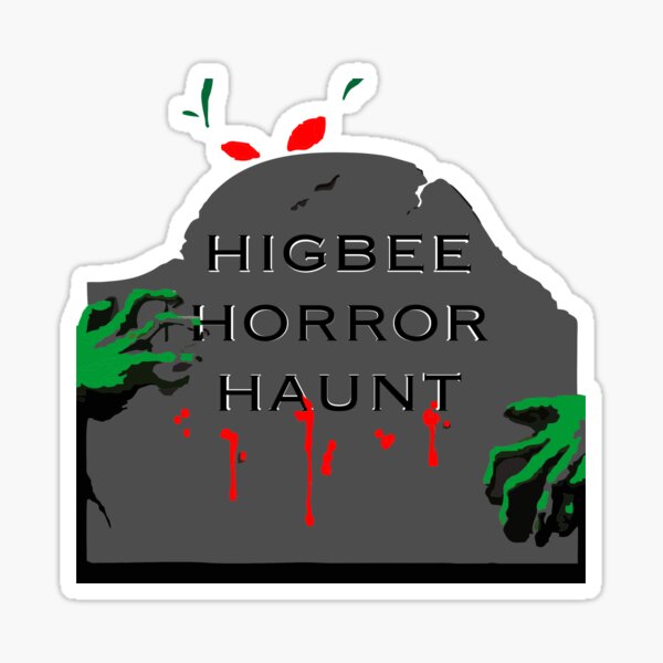Higbee Horror Haunt (Simple) Sticker