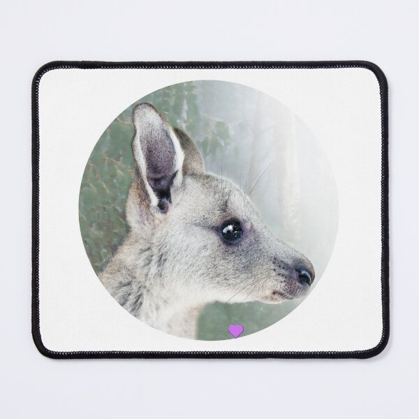 Item preview, Little grey kangaroo joey 3 designed and sold by Trish Hart.