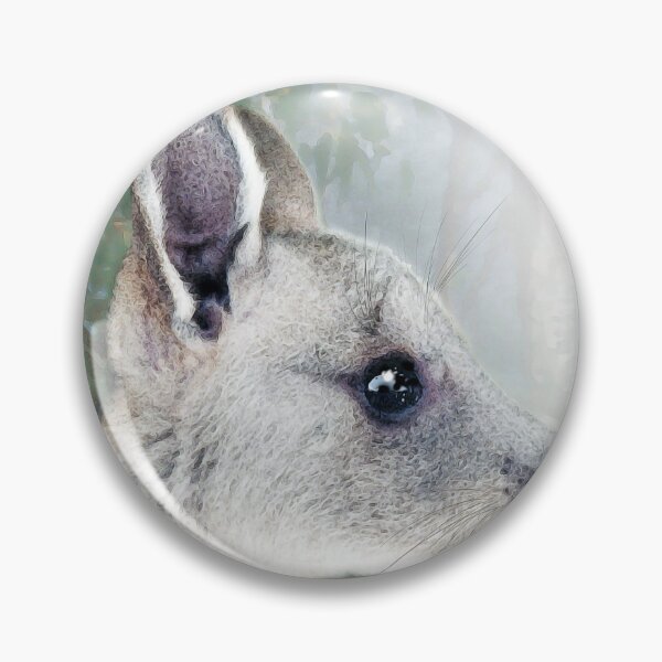 Item preview, Little grey kangaroo joey 3 designed and sold by Trish Hart.