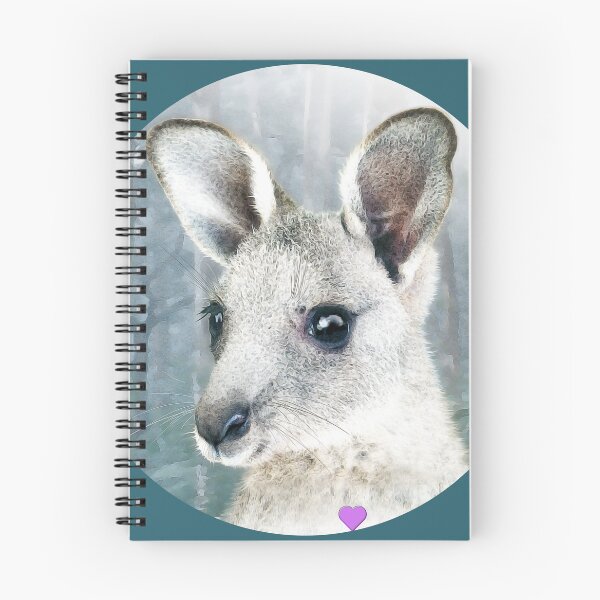 Item preview, little baby grey kangaroo 2 designed and sold by Trish Hart.