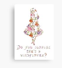 Do you suppose she's a wildflower? Metal Print