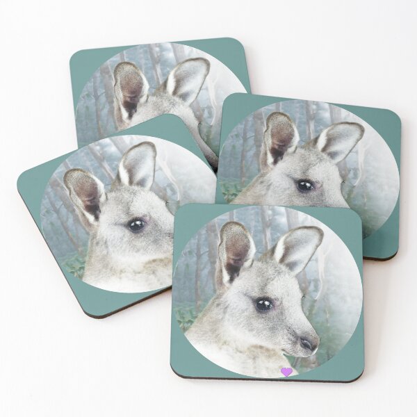 Item preview, little grey kangaroo joey no.1 designed and sold by Trish Hart.