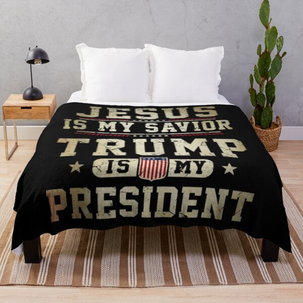 Item preview, 2022 Jesus Is My Savior Trump Is My Presiden designed and sold by BufFord71.